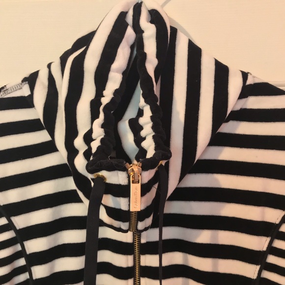 Calvin Klein Full Zip Cowl Neck Terry Cloth - Picture 3 of 8